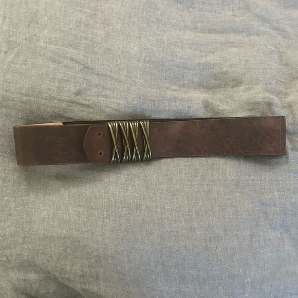 Streets Ahead Tan Leather Belt